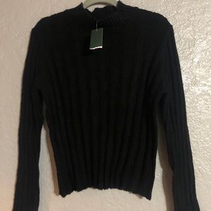 Wild Fable Ribbed Mock Neck Sweater